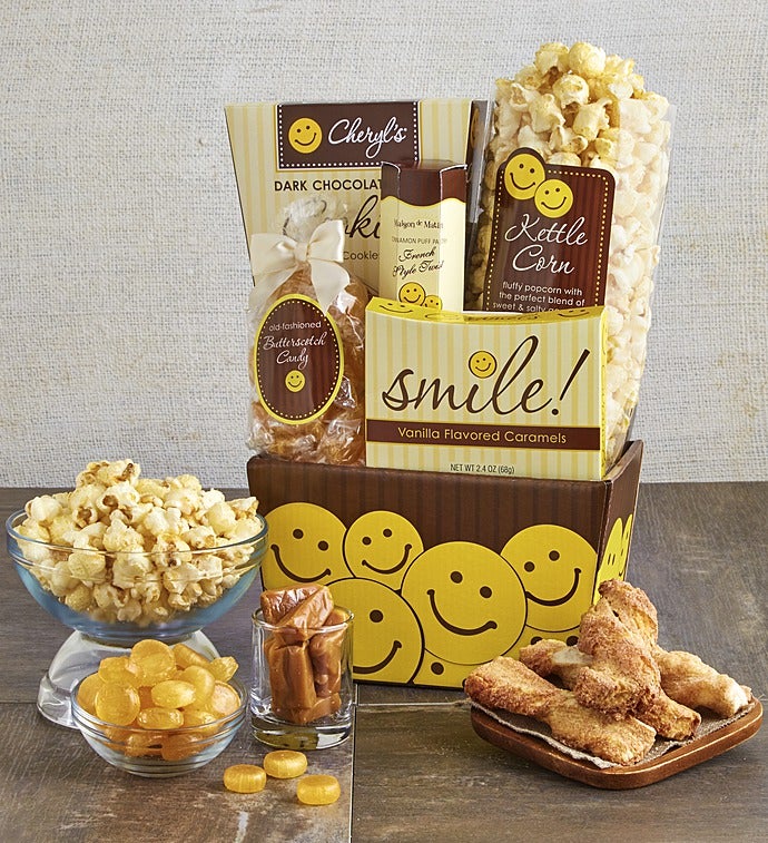 All Smiles Sweets & Treats Gift Basket